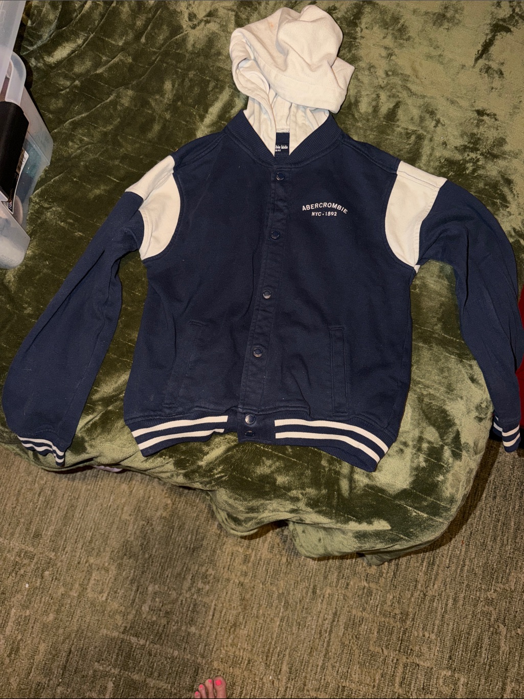 Boys Abercrombie Bomber Jacket